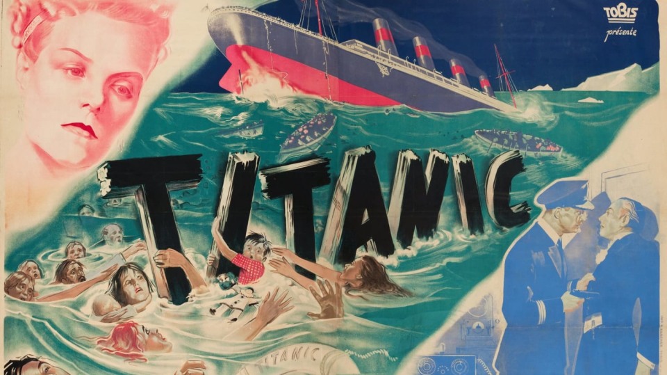 Plakát filmu Titanic z roku 1943